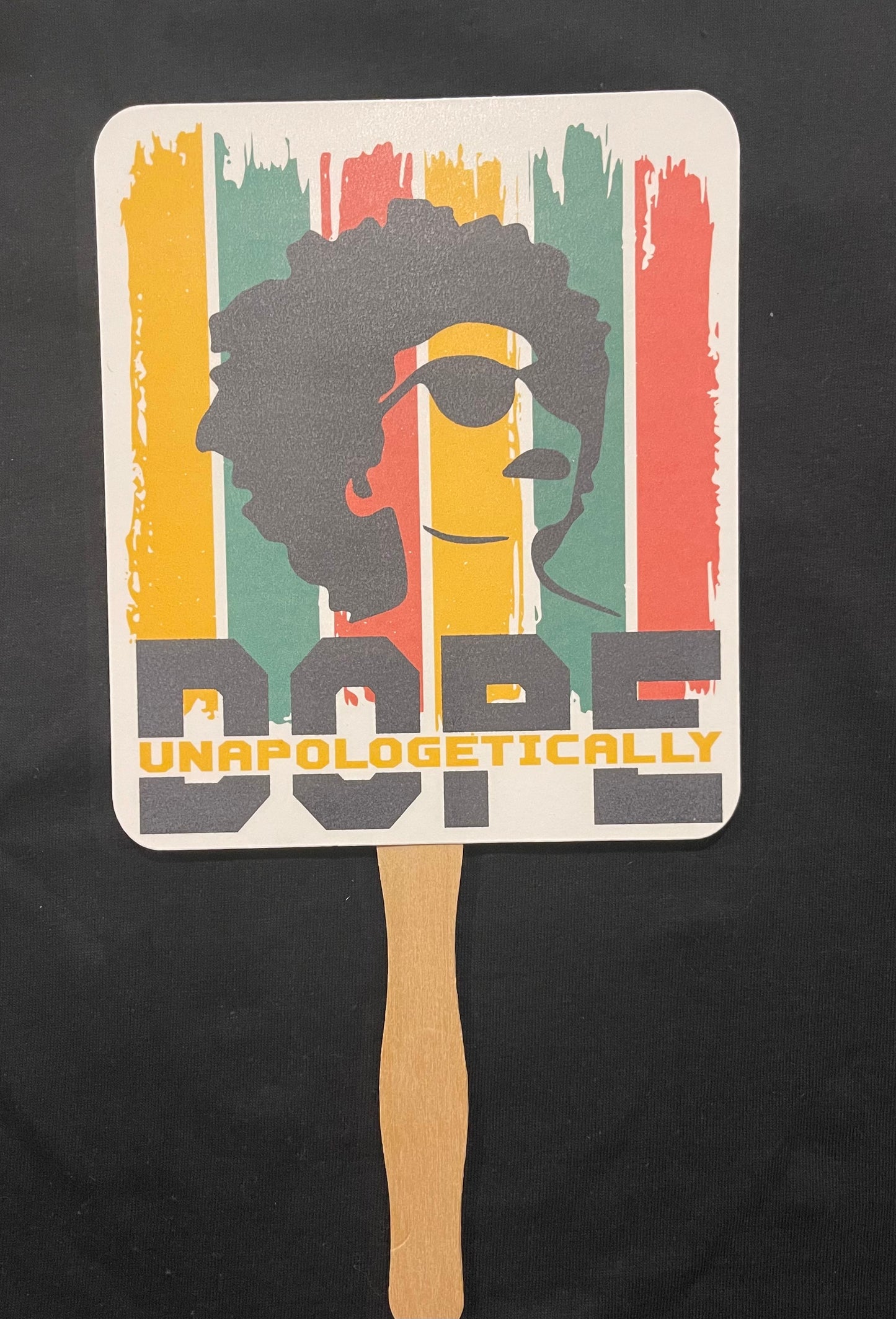 Hand Fan - Unapologetically Dope