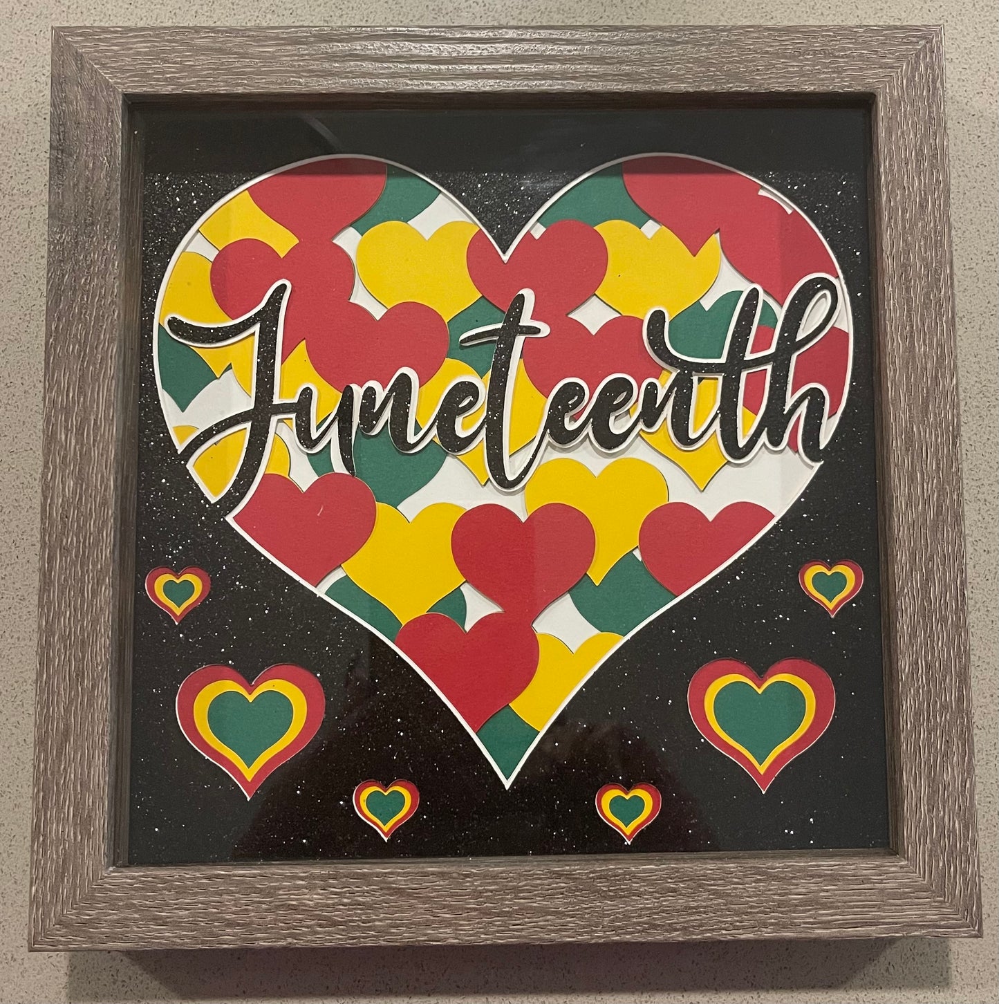 Juneteenth Shadow Box