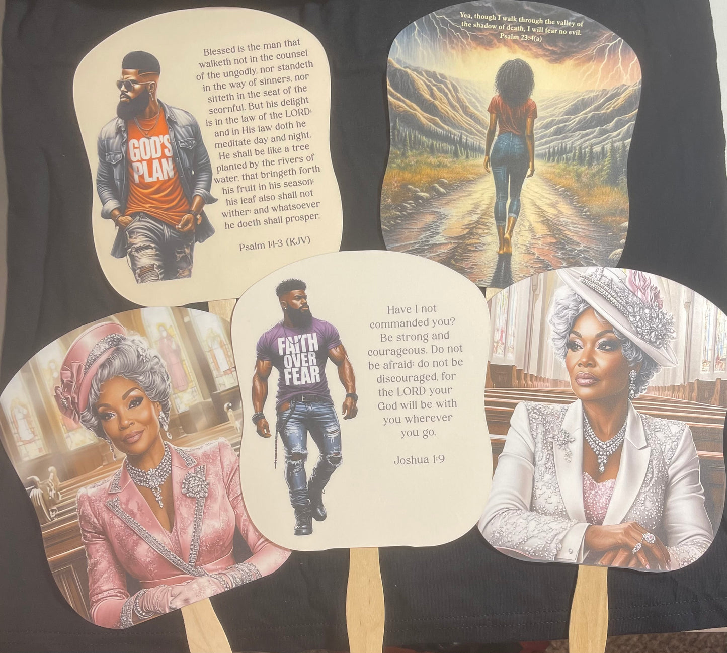 Hand Fans - Religious