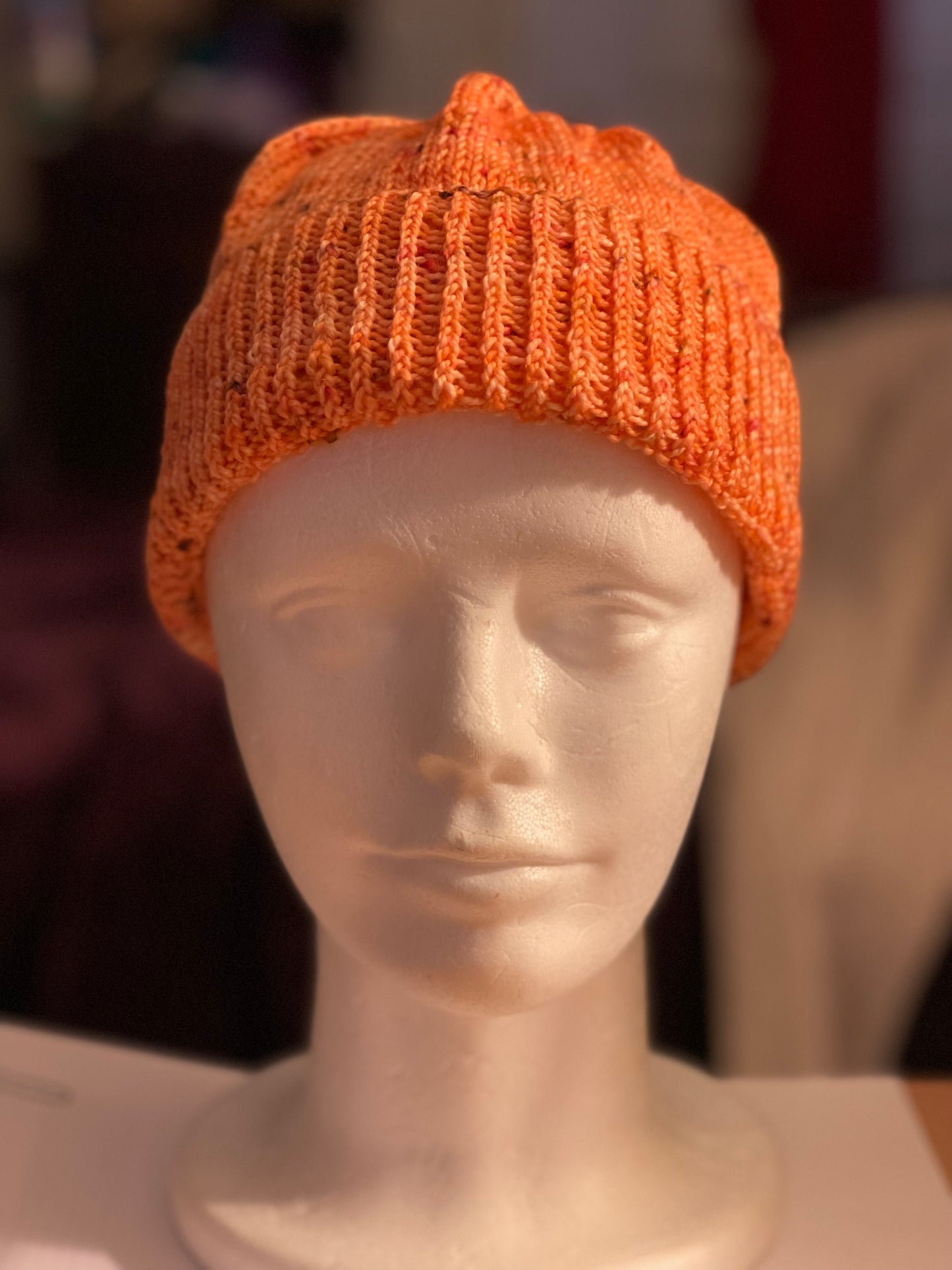 Fuzzy Navel Hat and Cowl Set