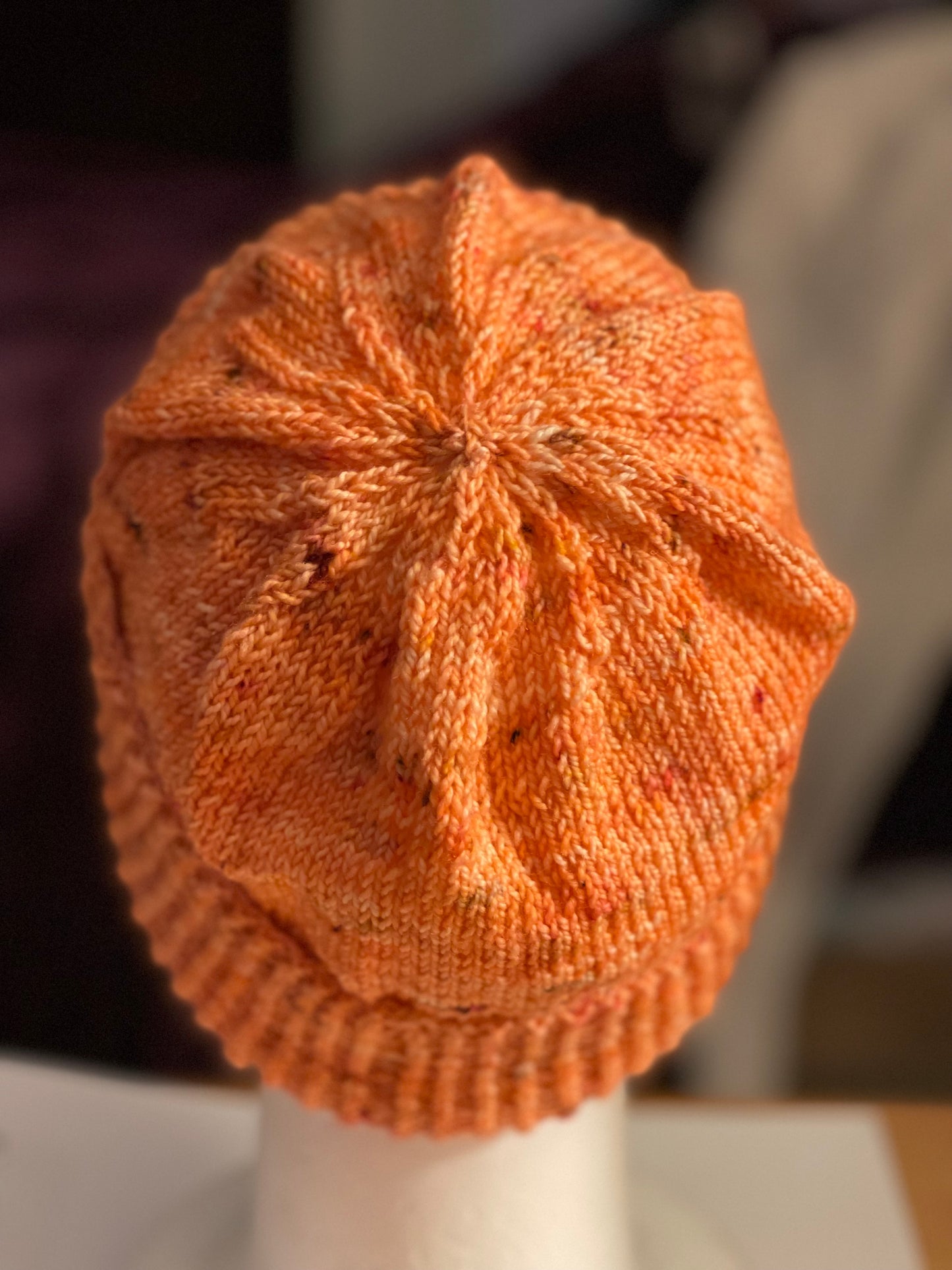 Fuzzy Navel Hat and Cowl Set