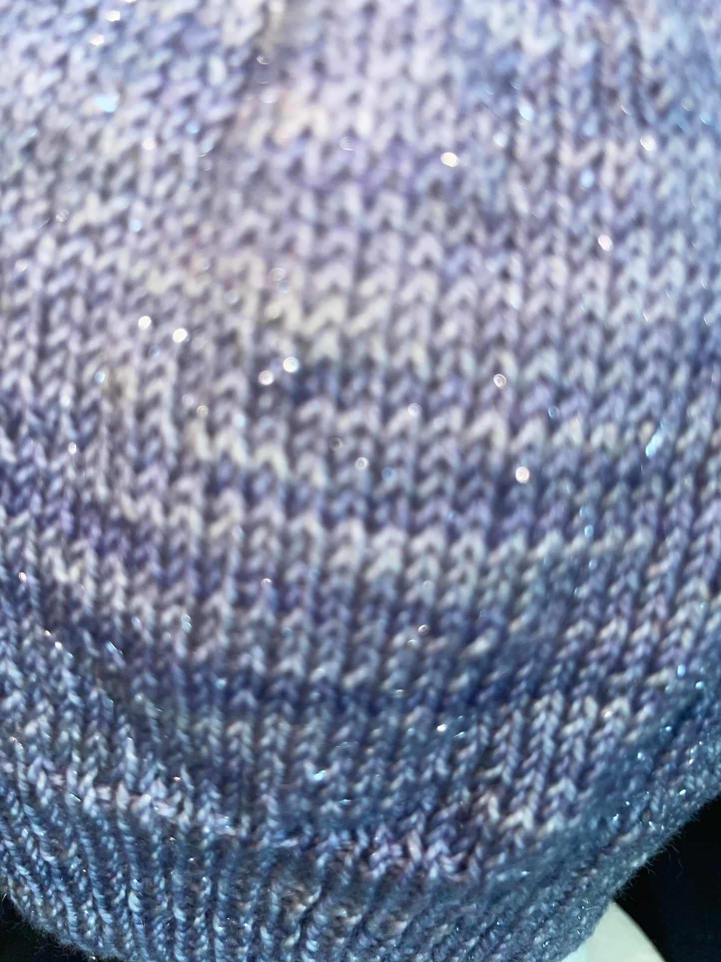 Hat & Cowl Set - Lavender Shimmer