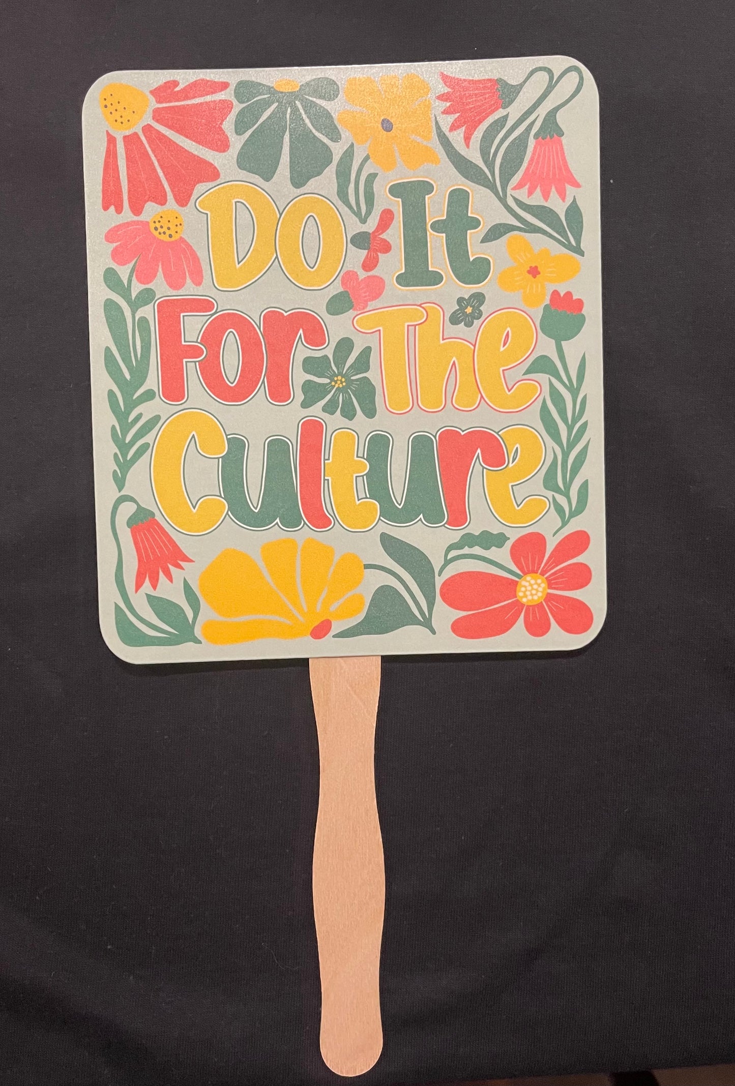 Hand Fan - Do It For The Culture