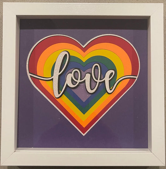 Pride Shadow Box