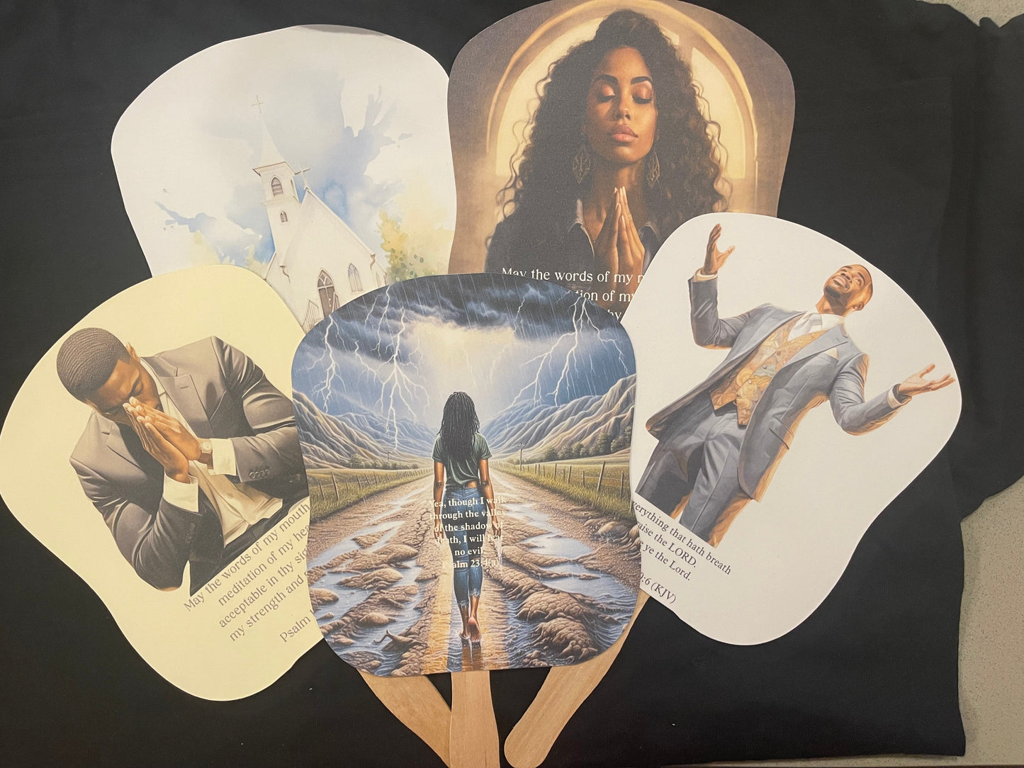 Hand Fans - Religious