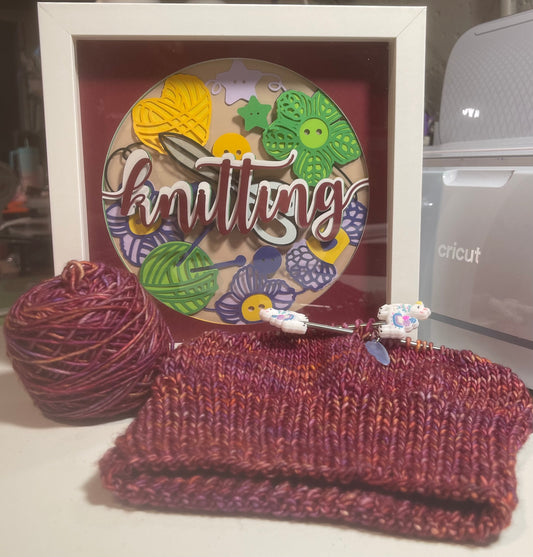 Shadow Box - Knitting